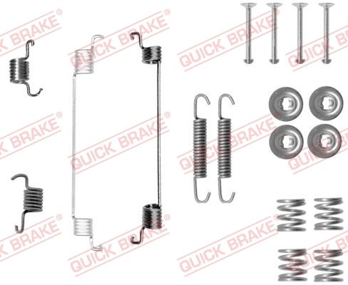 QUICK BRAKE Комплектующие, тормозная колодка 105-0014